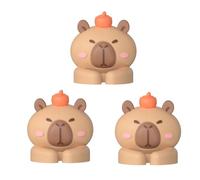 3Pcs Animal PVC Cord Organiser Holder Adhesive Desk Cable Management Clips Cords Tidy Clip Phone Charging Cord Holder Cable Organiser Desk