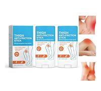 3PCS Anti Friction Stick under Breasts, Anti Chafing Cream, Rescue Antichafe Balm, Non-greasy, Soothe Skin Friction on Inner Thighs, Skin, Private Parts & Forearms | Moisturising & Lubricating Balm