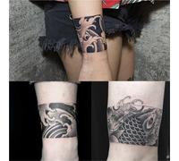 3pcs Arm Ring Set Juice Stickers for Men and Women, Semi-Permanent Realistic Fake Tattoo, Lasts 7-15 Days Waterproof Non-Reflective Non-Toxic Temporary Tattoos