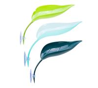 3Pcs Artificial Leaf Fish Tanks Aquarium Decors With Resting Leaf Fish Habitat Ornament For Home And Office Artificial Aquarium Plant Realistic