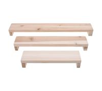 3pcs Artists Hand Support Bridge for Painting Wooden Wrist Rest