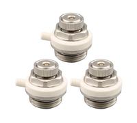3Pcs Automatic Air Vent Bleeding Radiator Valves 1 / 2inch 3 / 4inch Bleed Plug Easy to Use