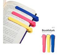 3PCS Automatic Bookmark, Silicone Bookmarks, Unique Cute Book Accessories for Reading Women, Men, Kids, Book Lovers (3Pcs-B)