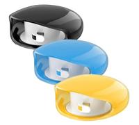3PCS Automatic Cord Reel, Portable Small Extension Cord Reel for Phone Cords, Retractable Cable Winder Cable Management for Home Office Classroom, 3 Colors Retractable Extension