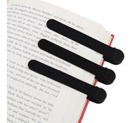 3pcs Automatic Silicone Bookmark, Page Markers Aesthetic Bookmark for Book Lovers Teachers Women Men Kids, Book Page Keeper Holder Clip Book Marks Reading Accessories Gifts