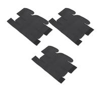 3pcs B Flat Trumpet Leather Valve Guard for Sweat Protection Black | Comfortable Grip, Wear Resistant Finish, Minimalist Look, for Marching Band Members and Professionals