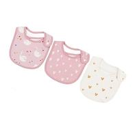 3pcs Baby Bandana Drool Bibs, Cotton Baby Bandana Drool Bibs for Teething and Drooling (Type C)