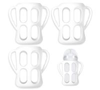 3pcs Baby Bottle Handles for Philips Avent Natural Baby Bottles 9oz, Silicone Easy Grip Baby Bottle Handles Replacements Bottle Holder Accessories for Philips Avent
