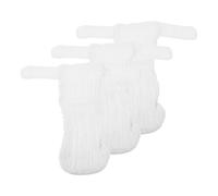 3pcs Baby Diaper Pants Newborn Cotton Soft Washable White
