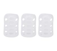 3Pcs Baby Feeding Bottle Case, Multifunctional Silicone Milk Bottle Protective Cover for Home Travel (White