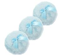 3pcs Baby Powder Puff Plush Body Puff for Prickly Heat Powder