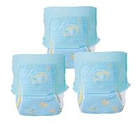 3Pcs Baby Swim Diapers Reusable Infant Swim Diaper Soft Comfortable Absorbent for Newborn Toddler Boys Girls Non Woven Fabric Size M L XL XXL (XL 12-16kg)