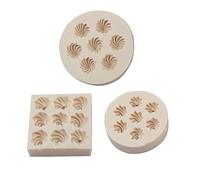 3PCS Baking Molds Buttercream Protein Candy Silicone Cake Mousse Chocolate Fondant Sugar Fondant for Mousse Cupcakes Toppers Decorating Pastry Tool