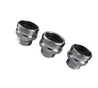 3Pcs Ball End Shower Arm Adapter Showers Arms Conversion Adapter Copper Shower Balls Joint Adapters Easy Installation Old Head to Male Pipe Thread