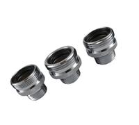 3Pcs Ball End Shower Arm Adapter Showers Arms Conversion Adapter Copper Shower Balls Joint Adapters Easy Installation Old Head to Male Pipe Thread