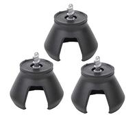 3Pcs Ball Pickup Tool 3-Prong Ball Retriever Grabber Pick Up Back Saver Claw Accessory for Putter Grip