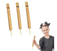 3Pcs Bamboo Bird Whistle, Musical Bird Call Flute Toys, Bird Call Whistle Instrument,Flute Instrument for Speech Training & Party Games,for Men and Women
