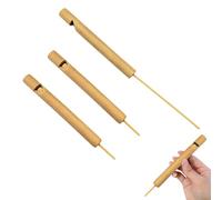 3PCS Bamboo Slide Whistle,Bird Whistle for Kids,Musical Bird Call Flute Toys for Adults/Kids,Slide Whistle Instrument,Flute Instrument for Speech Training & Party Games,for Men and Women