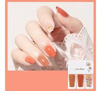 3pcs Based Nail Polish Set Easy Peel Off Quick Dry Vibrant Colors for Women for Halloween Party Dating Gifts - T13