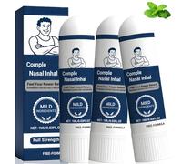 3PCS Be/eboom Nasal Inh/aler Stick,Menstick Nasal Inh/aler Stick,Na/tural Lung Cleansing Nasal Inh/aler,Nose Inh/aler for Breathe Easy,Lung Cleanse Nasal Spray,Na/sal In/h/a/ler S/tick for Men