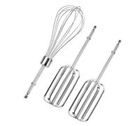 3PCS Beater Replacement Parts Stainless Steel Texture Foam for Hand Mixer