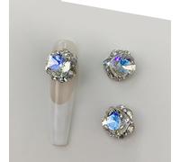 3PCS Beautiful Rhinestones Charms Nails Art Decoration Manicure For Art Clothing Jewelry