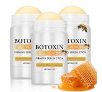 3Pcs Bee Venom Firming Serum Stick, Bee Venom Wrinkle Removal Cream, Advanced Firming & Wrinkle Reducing Treatment Anti-Aging Natural Serum to Plump and Firm Skin, Smooth, for All Skin Types