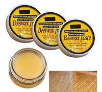 3Pcs Beeswax Polish for Wood,Beeswax Furniture Polish,Multi-Purpose Furniture Polish,Furniture Wax for Wood,Effective Polishing,Natural Ingredients,Long-Lasting Efffect,for Floor Table Chair Cabinet