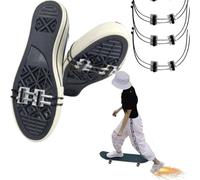 3Pcs Bicycle Friction Spark Tool Pads, Motorcycle, Bicycle Pads, Skateboard Accessories, Foot Brake Sparking Foot Pressure Slider Riding Shoe Covers