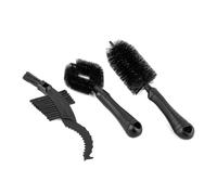 3Pcs Bicycles Tire Scrubber Chain Cleaner Brush Cycling Maintenance Tool Mountain Bike Washer Brush