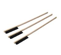 3Pcs Bird Cage Cleaning Brush, Long Handle Birdcage Brush Wooden for Pet Bird Small Animal