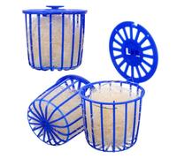 3pcs Bird Nesting Box for Parakeets and Cockatiels with Plastic Frame and Jute Fiber, Easy Cleaning and Stimulating Environment, Suitable for Outdoor Use