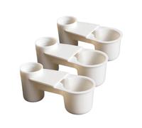 3Pcs Birds Waterer Cups Water Bottle Cup Cat Chicken Pigeon Parrot Hamster Double Nozzle Water Guide For Bird