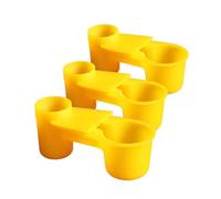 3Pcs Birds Waterer Cups Water Bottle Cup Cat Chicken Pigeon Parrot Hamster Double Nozzle Water Guide For Bird