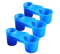 3Pcs Birds Waterer Cups Water Bottle Cup Cat Chicken Pigeon Parrot Hamster Double Nozzle Water Guide For Bird