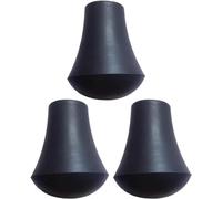 3Pcs Black Anti Skid Drum Feet Holder, Drum Leg Tip, Professional Percussion Accessory, Drum Feet Floor Tom Legs Parts, Musical Instrument Accessories, Mounting Hardware