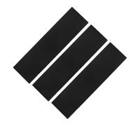 3pcs Black Hair Colouring Paddle Board for Highlights and Dye | Plastic Build, Textured Anti-slip Grip, Easy-clean Surface, for Salon Stylists, Barber Shops and Hair Foil Sheets