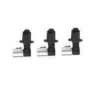 3pcs Black Reflector Holder Stand Light Stand Clip