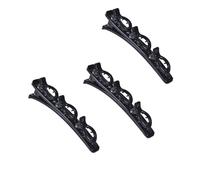 3Pcs Black Sparkling Crystal Stone Braided Hair Clips,Double Bangs Hair Clips Braided Hairpins, Braided Hair Clip with Rhinestones, Side Bangs Hair Styling for Women, Hair Accessories