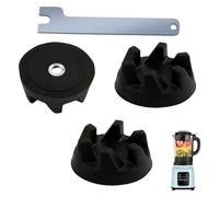 3Pcs Blender Coupler for KitchenAid 9704230, Rubber Mixer Coupler Gear Clutch with Spanner Removal Tool Compatible with KSB52 5KSB52 KSB5 5KSB5