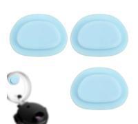 3pcs Blender Sip Spout Lid Plug, 1.25 Inch Portable Leakproof-Lid Plug Replacement Compatible with Ninja BC151NV BC151BK BC155PS (Blue)