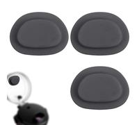3pcs Blender Sip Spout Lid Plug, 1.25 Inch Portable Leakproof-Lid Plug Replacement Compatible with Ninja BC151NV BC151BK BC155PS (Black)