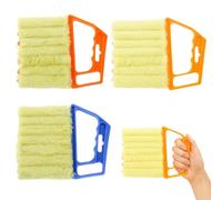 3PCS Blind Cleaner Tool, Blind Cleaner Blind Duster, Washable Window Blind Cleaner Duster Tool, Reusable Cleaners for Wooden, for Dust Cleaning Shades Dirty Home Care
