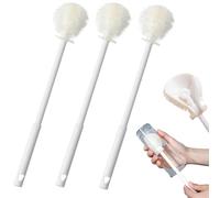 3PCS Bloame All Angle Bottle Brush, Bloame Bottle Brush, Silicone Bottle Cleaning Brush with Long Handle, Multifunction Flexible 360° Rotating Soft Silicone Bottle Cleaner Brush for Bottles, Cups