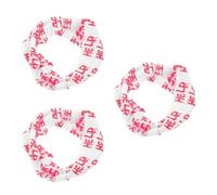 3pcs Bloody Headband for Women, Elastic Fabric Hair Accessory