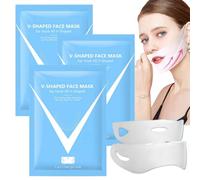 3Pcs Bloskin Lift Mask,Hydrating&Anti-Aging Lift Mask,V Shape Face Lift,Chin Lift Masks for Woman,Lifting Mask,V-Line Face Mask,Nourishing Firming Face Tape,Mask for Firming The Face,Chin Contour Mask