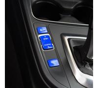 3PCS Blue Button Covers For For BMW Series F20 F36 Replacement For For ESP and Sport Buttons