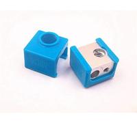 3Pcs Blue MK10 Silicone Socks Instead Ceramic Insulation for Wanhao Duplicator D4/I3/Dremel i3 Makerbot 2 QIDI Tech Flashforge Silicone Heater Block Cover 3D Printer Parts and Accessories