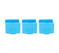 3pcs Blue MK10 Silicone Socks Instead Ceramic Insulation for Wanhao Duplicator D4/I3/Dremel i3 Makerbot 2 QIDI Tech Flashforge Silicone Heater Block Cover 3D Printer Parts and Accessories