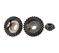 3Pcs Boat Motor Gear Set | Stainless Steel Forward & Reverse Gear T5 | Replacement for Outboard Motor Parts | Heavy - duty Marine Gear Kit